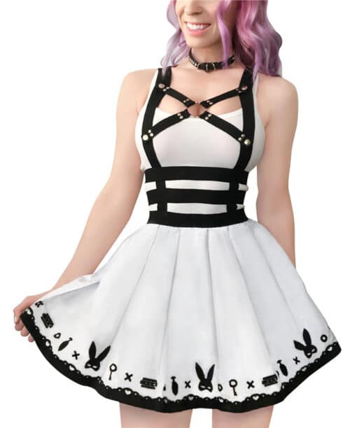 Bondage Bunny Overall Skirt