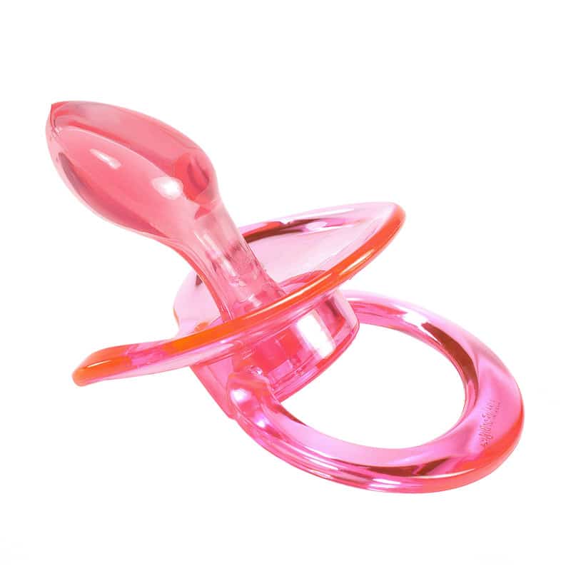 Candy Gloss Pacifiers-Pink & Green set