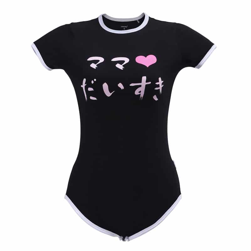I ❤Mommy Black Onesie Bodysuit