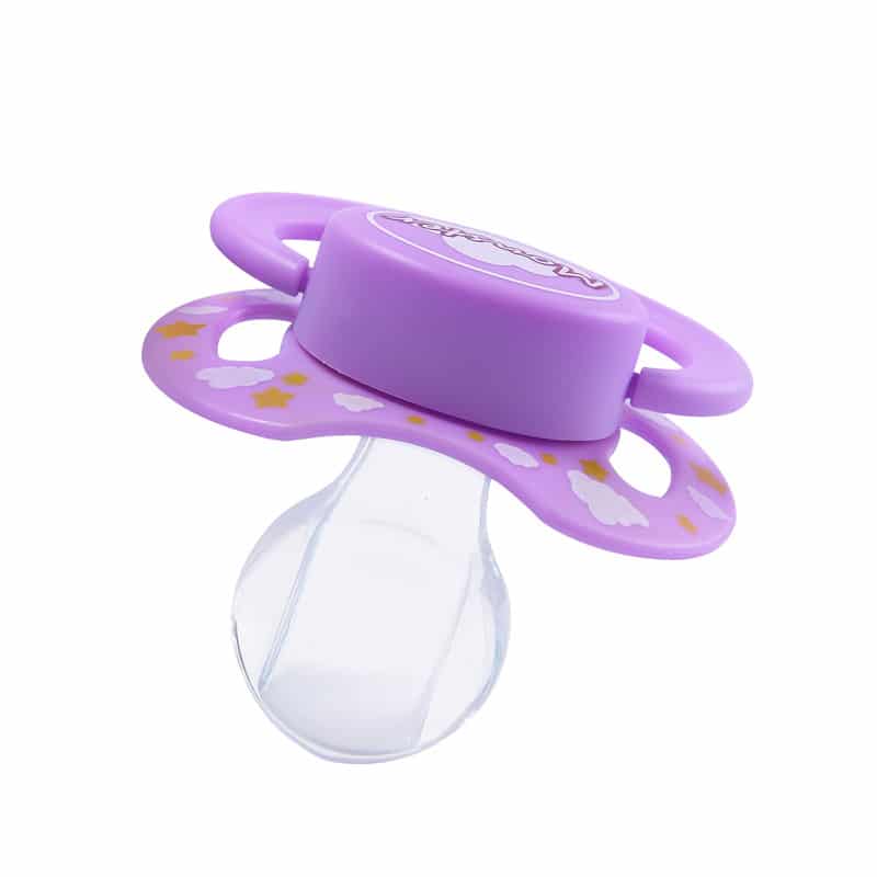 Pink Little & Lavender Monster Pacifier Set