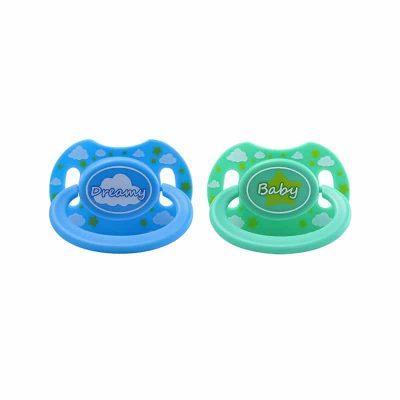 Blue Dreamy & Green Baby Pacifier Set