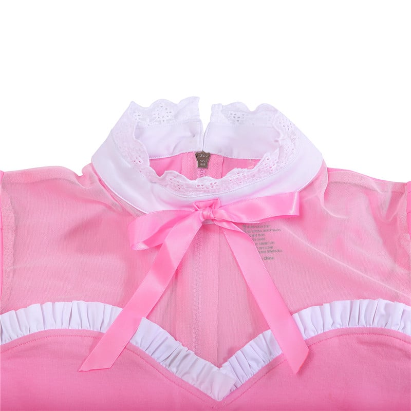 Maid Suit Onesie-Pink