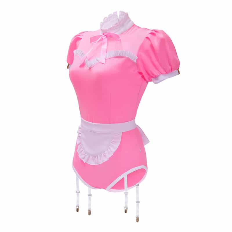 Maid Suit Onesie-Pink