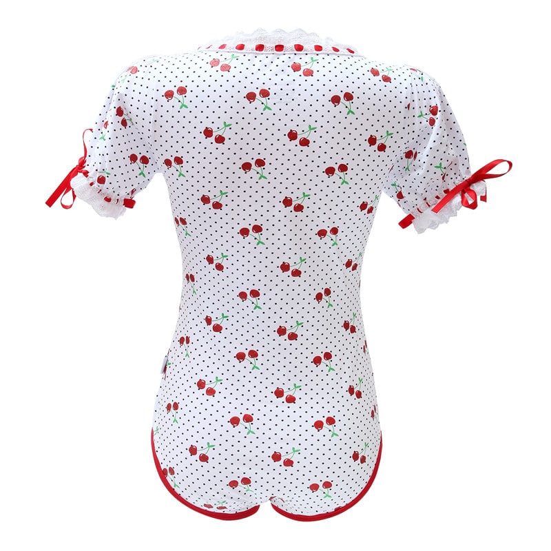 Lolita Glitter Cherry Onesie