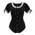 Lolita Onesie Bodysuit-Black