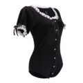 Lolita Onesie Bodysuit-Black