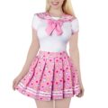 Cosplay Magical Girls Onesie Skirt Set Usagi Moon