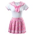 Cosplay Magical Girls Onesie Skirt Set Usagi Moon