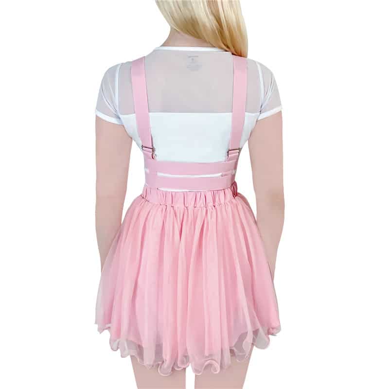 Heartbreaker Jumper Skirt Pink