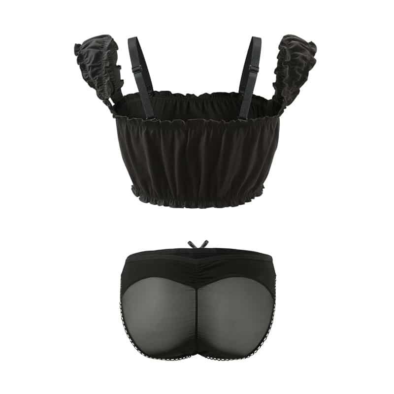 Princess Lingerie Black Set