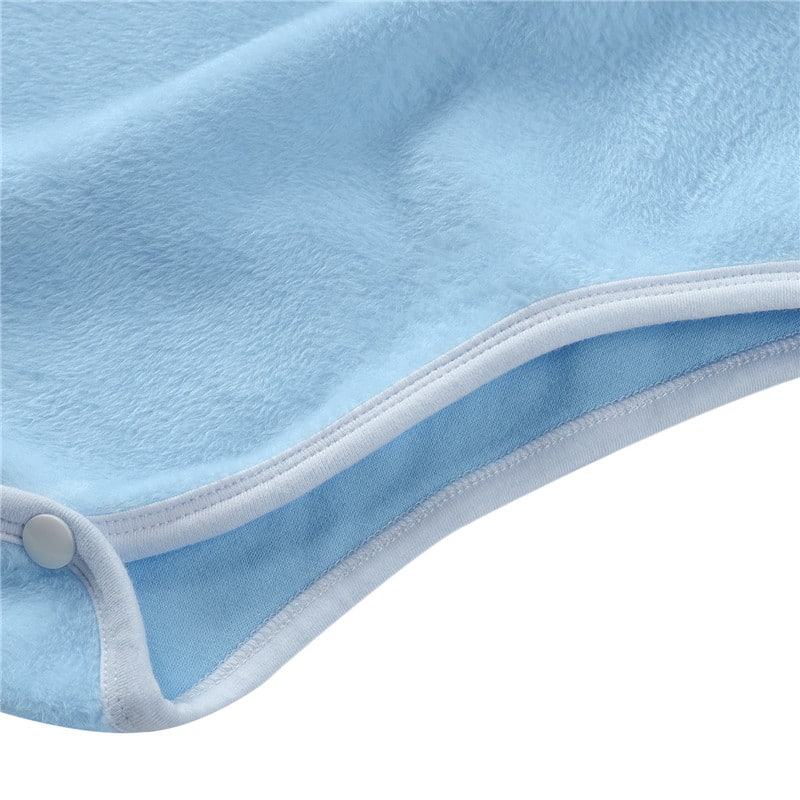 Teddy Bear Onesie Bodysuit Blue