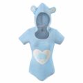 Teddy Bear Onesie Bodysuit Blue