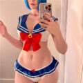 Magical Girls Lingerie Blue Set