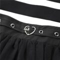 Heartbreaker Jumperskirt Overall Skirt Black