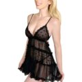 Romantic Lingerie Set Black