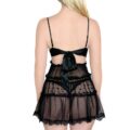 Romantic Lingerie Set Black