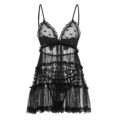 Romantic Lingerie Set Black