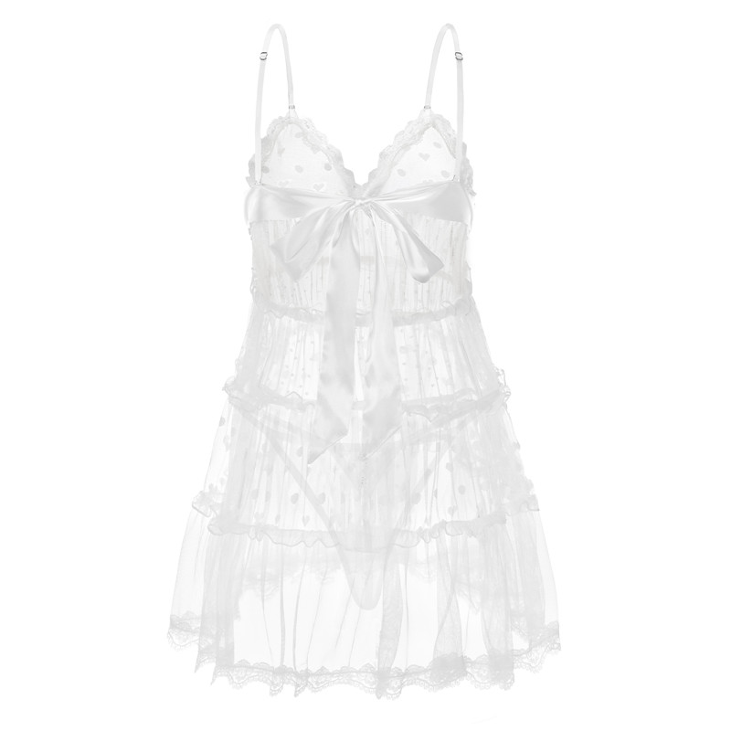 Romantic Lingerie Set White
