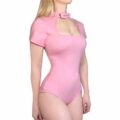 Adult Collared Onesie Pink