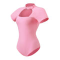 Adult Collared Onesie Pink