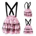 Goth Princess Ruffle Tiered Jumper Skirt