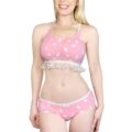 Snuggle Bunny Lingerie Set Pink
