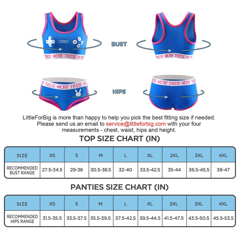 Bunnywatch Cosplay Bralette Set