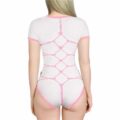 All-tied-up White Bodysuit Onesie