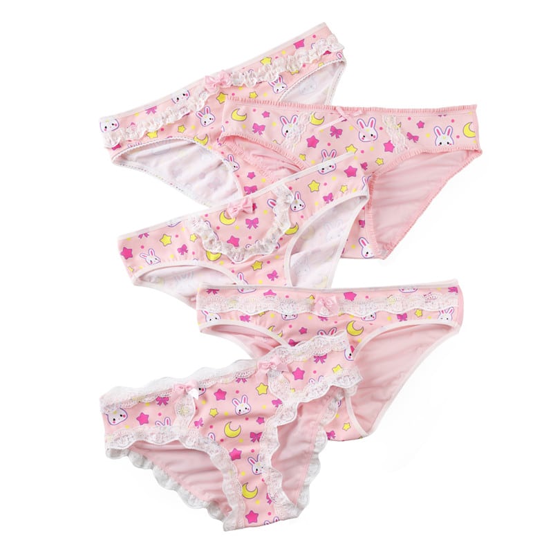 Usagi Cotton Sexy Panties Set