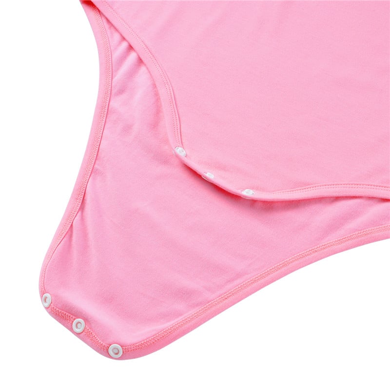 Heartbreaker Pink Collared Onesie