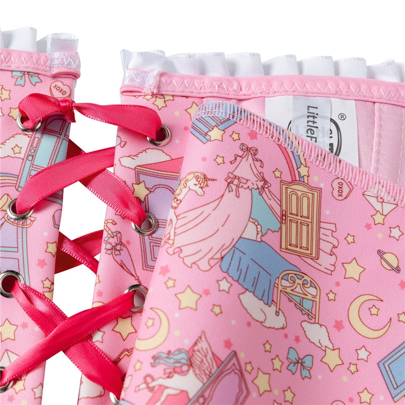 Unicorn Dreams Corset Pink
