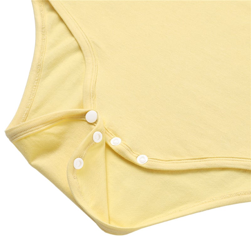 Heartbreaker Collared Onesie Yellow