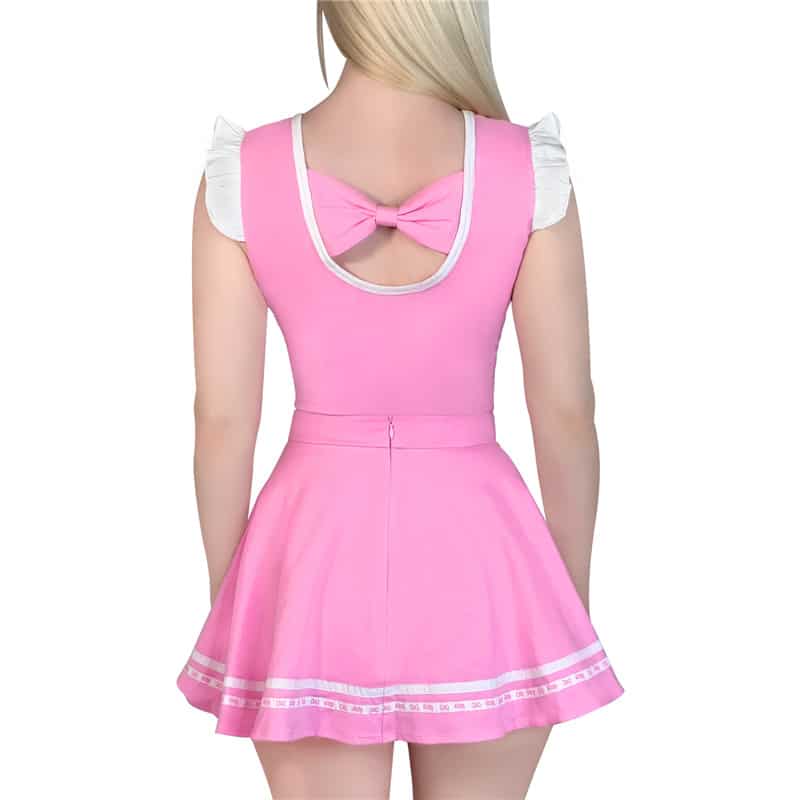 Cosplay Girl Hello Cat Skirt Set