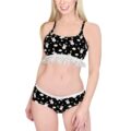 Snuggle Bunny Lingerie Set Black