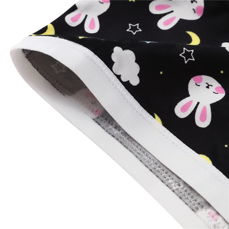 Snuggle Bunny Lingerie Set Black