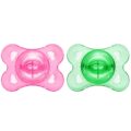 Gen-3 Adult Sized Candy Gloss Pacifiers – Pink & Green set