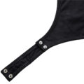 Collared Onesie Thong Black