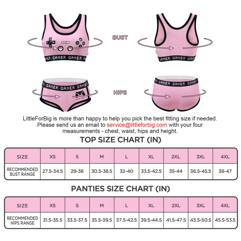 Playgirl Bralette Set Pink