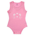 Luna Onesie Pink Skirt Set