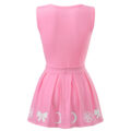 Luna Onesie Pink Skirt Set