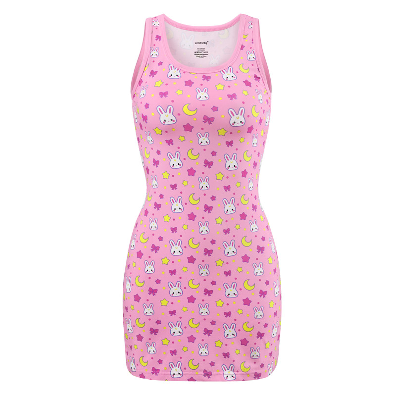 Usagi Moon Bodycon Dress