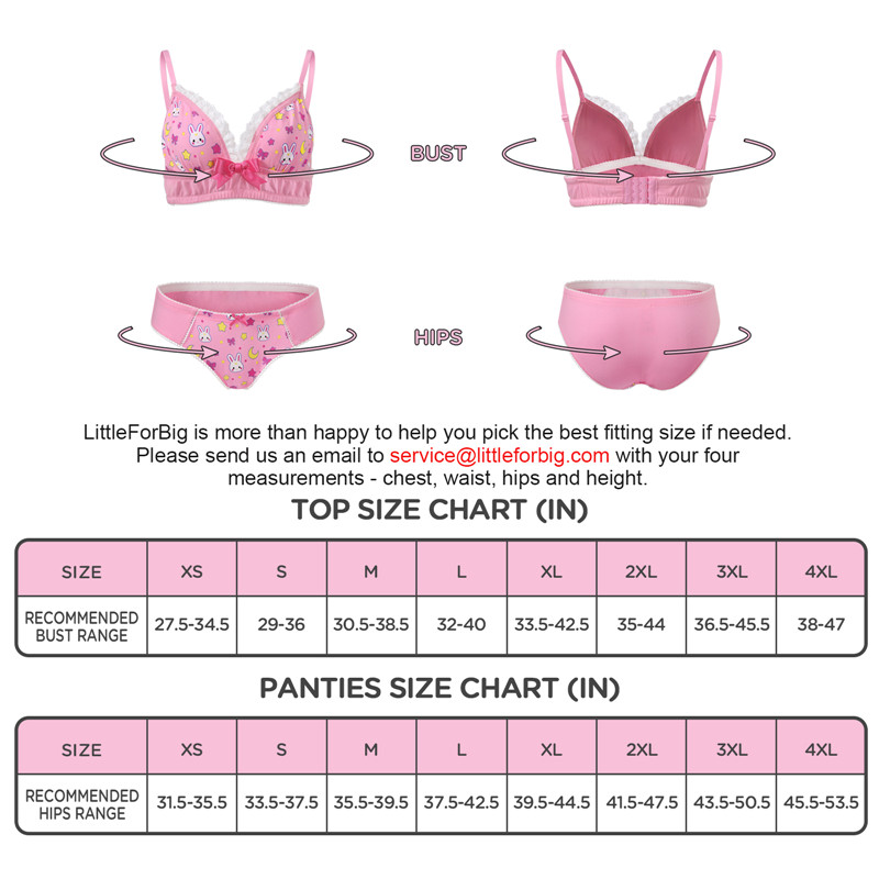 Usagi Moon Fancy Bralette Set