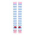 3D Paw Pad Knee High Coral Fleece Socks