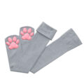 3D Paw Pad Long Silk Stockings