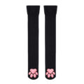 3D Paw Pad Long Silk Stockings