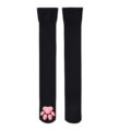 3D Paw Pad Long Silk Stockings