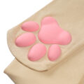 3D Paw Pad Long Silk Stockings