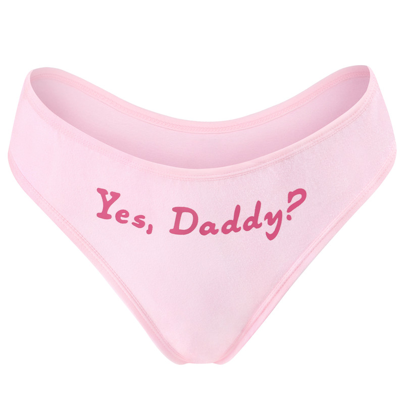 Yes Daddy Sexy Thong Panties Set