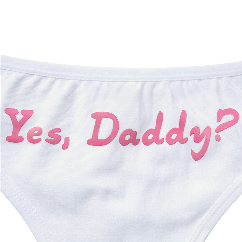 Yes Daddy Sexy Thong Panties Set