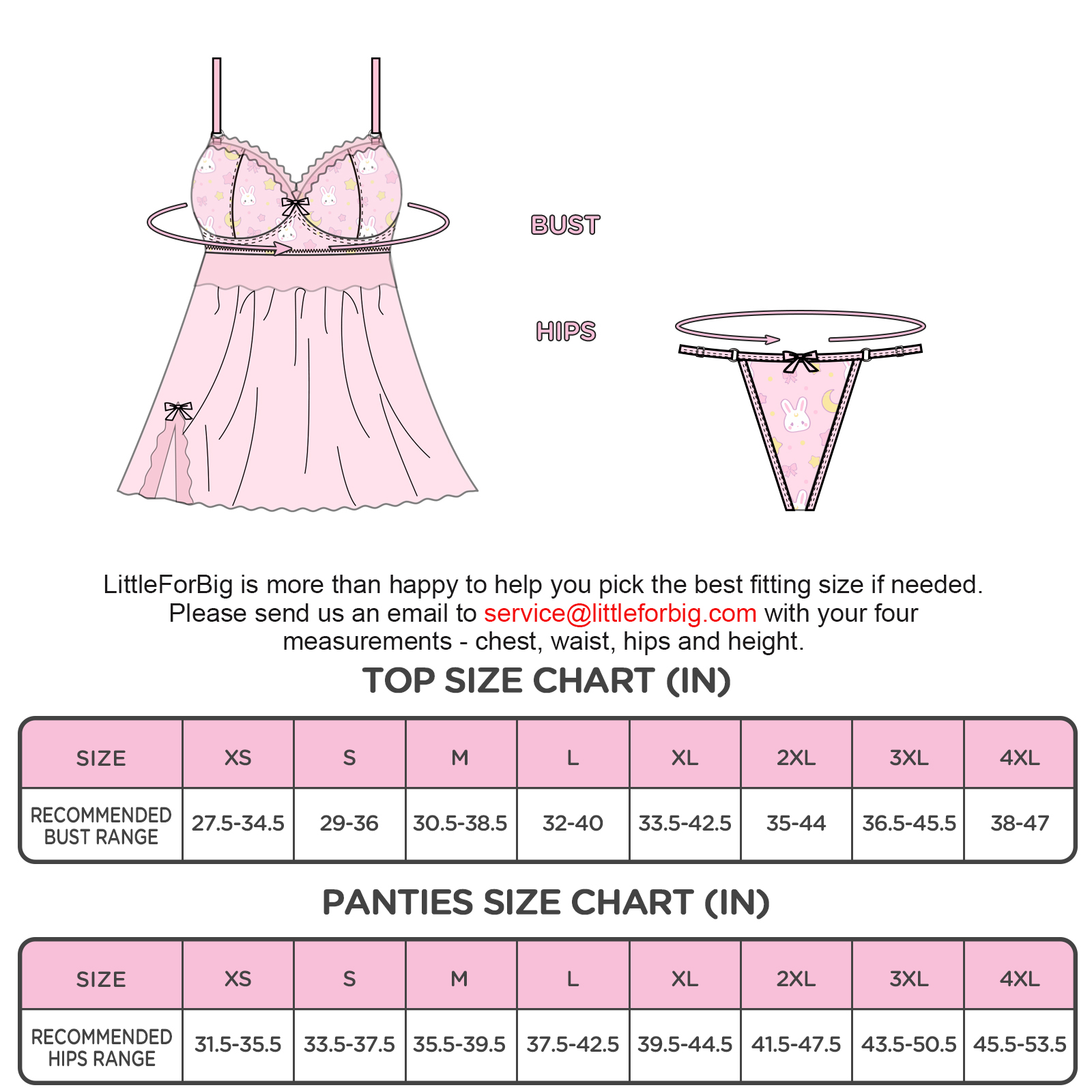 Usagi Babydoll Lingerie